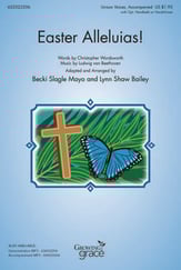 Easter Alleluias Unison choral sheet music cover